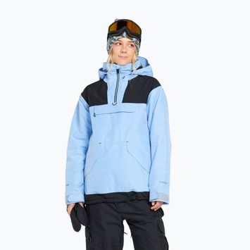 Moteriška snieglenčių striukė Volcom Fern Ins Gore Pullover crystal blue