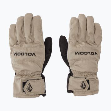 Vyriškos snieglentės pirštinės Volcom V.Co Nyle Glove chestnut brown