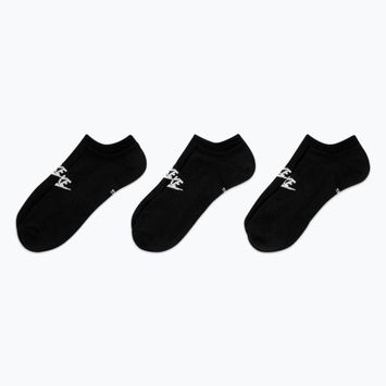 Nike Sportswear Everyday Essential kojinės 3 poros juodos/baltos