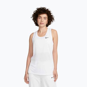 Moteriški treniruočių marškinėliai Nike Dri-Fit Racerback white/black