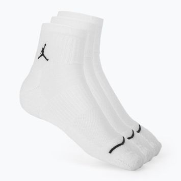 Kojinės Jordan Everyday Ankle 3 poros white/black