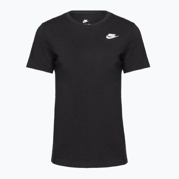 Moteriški marškinėliai Nike Sportswear Club Essentials black/white