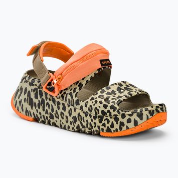 Sandalai Crocs Hiker Xscape Animal khaki/leopard
