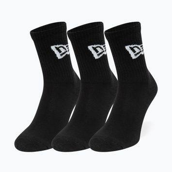 Kojinės New Era Flag Crew 3 poros black