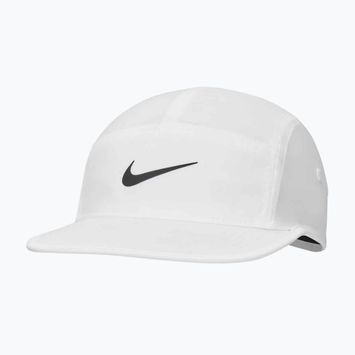 Kepurė su snapeliu Nike Dri-Fit Fly white/anthracite/black