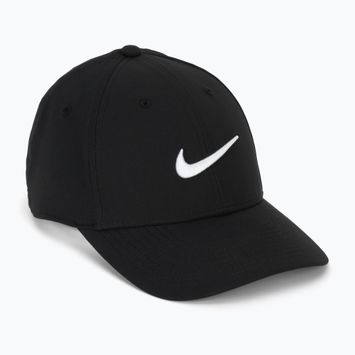 Nike Dri-FIT Club beisbolo kepuraitė juoda/balta
