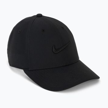 Nike Dri-FIT Club beisbolo kepuraitė juoda/juoda