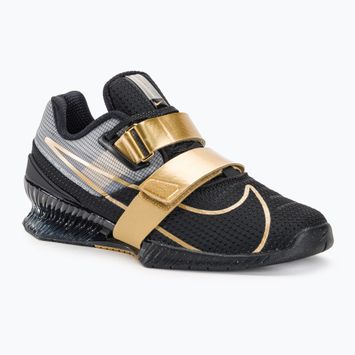 Svorių kilnojimo batai Nike Romaleos 4 black/metallic gold white