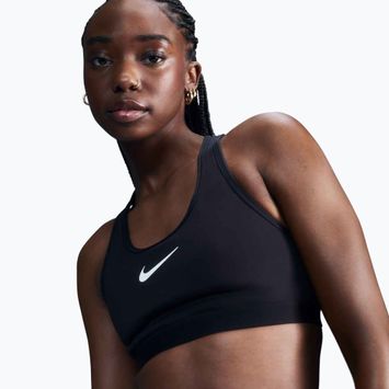 Sportinė liemenėlė Nike Swoosh High Support black/iron grey/white