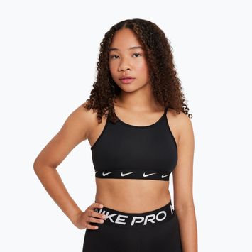 Vaikiška sportinė liemenėlė Nike One black/white