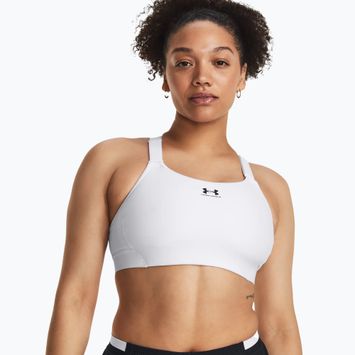 "Under Armour HG Armour High white/jet gray" fitneso liemenėlė