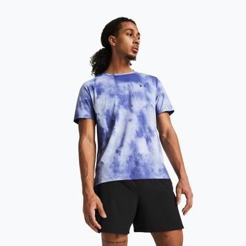 Vyriškas bėgimo tank topas Under Armour Laser Wash celeste/starlight/reflective