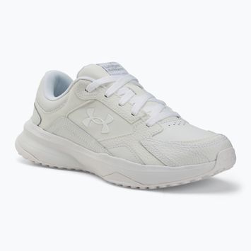 Vyriški treniruočių batai Under Armour Edge Leather white/white/halo gray