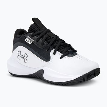 Vaikiški krepšinio bateliai Under Armour GS Lockdown 7 white/black/black