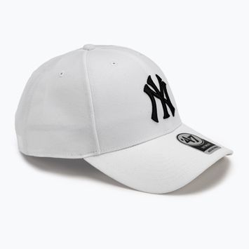 Kepuraitė su snapeliu 47 Brand MLB New York Yankees MVP SNAPBACK white