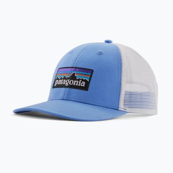 Kepuraitė su snapeliu Patagonia P-6 Logo LoPro Trucker abundant blue