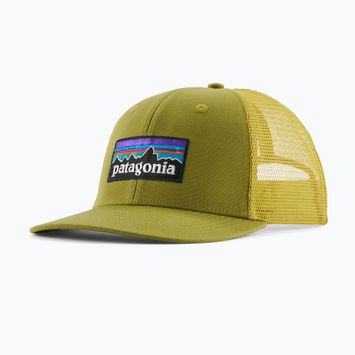 Patagonia P-6 Logo Trucker beisbolo kepuraitė graze green