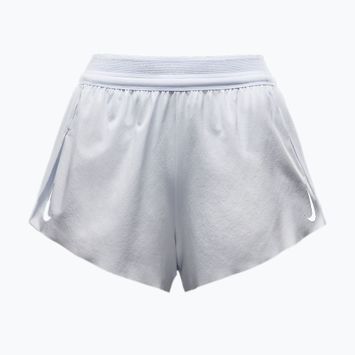 Moteriški bėgimo šortai Nike AeroSwift Dri-Fit ADV Mid-Rise 3" white/black