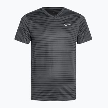 Vyriški teniso marškinėliai Nike Court Dri-Fit Top Novelty anthracite/white