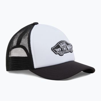 Vaikiška kepuraitė su snapeliu Vans Classic Patch Curved Bill Trucker black/white
