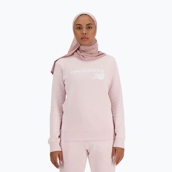 Moteriškas džemperis New Balance Classic Core Fleece Crew stone pink