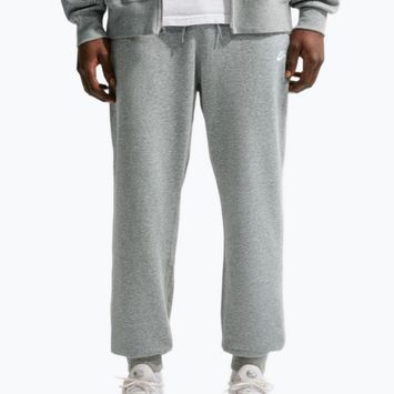 Vyriškos kelnės Nike Club French Terry Joggers dark grey heather/light smoke grey/white