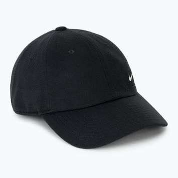 Kepurė su snapeliu Nike Club Unstructured black/sail