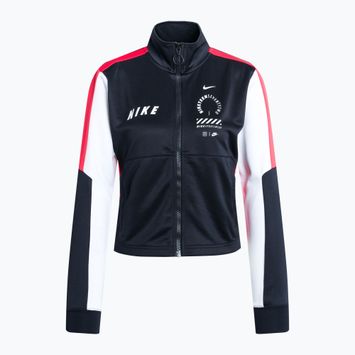 Moteriškas džemperis Nike Sportswear Tracksuit Top black/light crimson/white