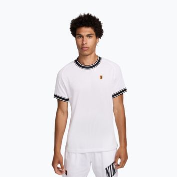 Vyriški teniso marškinėliai Nike Court Heritage white/black