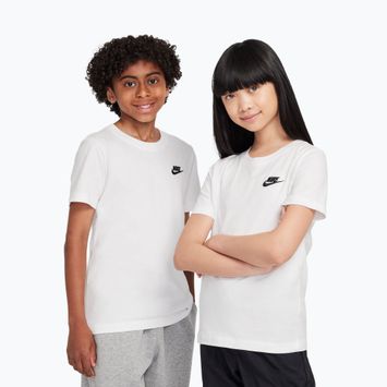 Vaikiški marškinėliai Nike Sportswear white