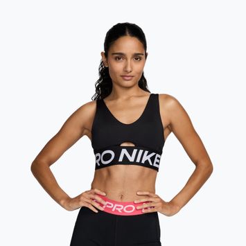 Treniruočių liemenėlė Nike Pro Indy Plunge black/white/white