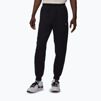 Vyriškos kelnės Jordan Brooklyn Fleece black/white
