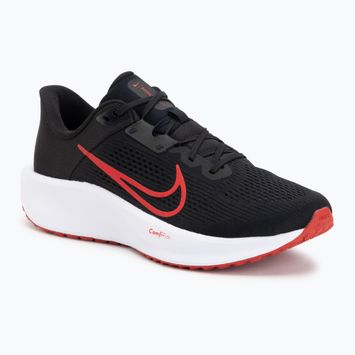 Vyriški bėgimo bateliai Nike Quest 6 black/white/dark smoke grey/university red