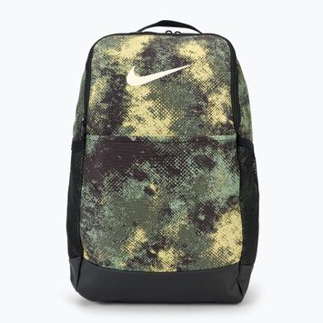 Treniruočių kuprinė Nike Brasilia 9.5 24 l oil green/black/coconut milk