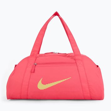 Moteriškas treniruočių krepšys Nike Gym Club 24 l aster pink/ aster pink/ volt