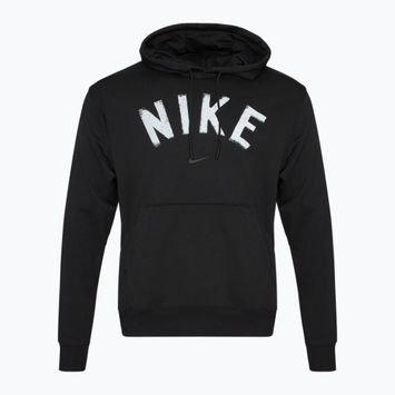 Vyriškas treniruočių džemperis Nike Swoosh Dri-Fit Fitness Hoodie black/black/white