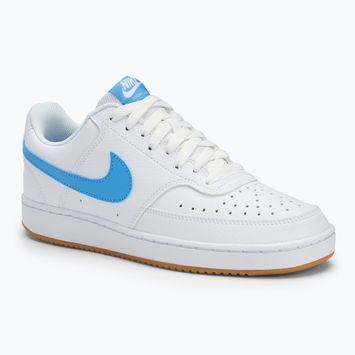 Vyriški batai Nike Court Vision Low white/gum yellow/university blue