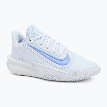 Vyriški krepšinio batai Nike Precision 7 football grey/pure platinum/plum dust/royal pulse