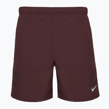 Vyriški šortai Nike Dri-Fit Challenger 7" Brief-Lined burgundy crush/reflective silver