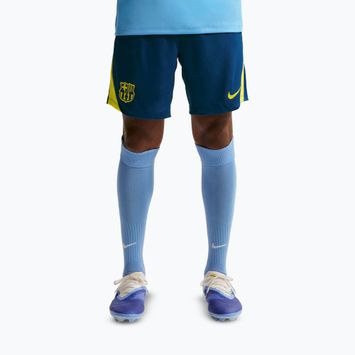 Vyriški futbolo šortai Nike FC Barcelona Strike SE gym blue/opti yellow/opti yellow