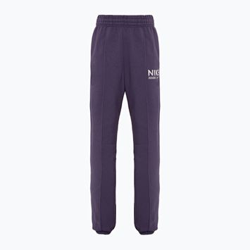 Moteriškos kelnės Nike Sportswear Fleece dark raisin