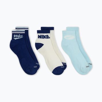 Vyriškos kojinės Nike Everyday Plus Ankle 3 poros multi-color/902