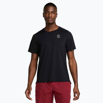 Vyriški teniso marškinėliai Nike Court Dri-Fit Advantage black / white