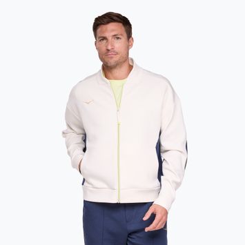 HOKA Kaitoro Knit alabaster / versity navy bėgimo striukė vyrams