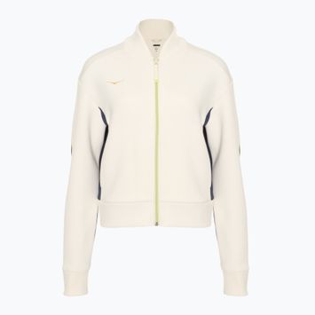 Moteriška bėgimo striukė HOKA Kaitoro Knit alabaster / varsity navy