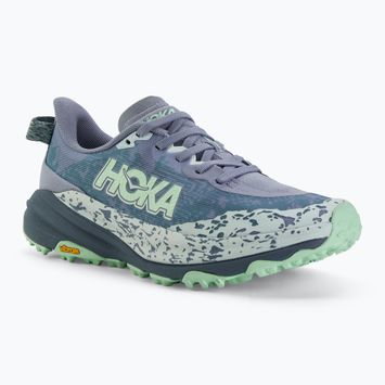 Moteriški bėgimo batai HOKA Speedgoat 6 moonlight/thunder cloud