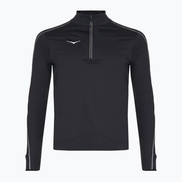 Vyriškas bėgimo džemperis HOKA GlideTech Quarter Zip black