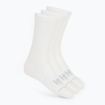 Kojinės HOKA Crew Run Sock 3 poros white/white/white