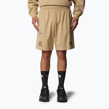Šortai The North Face Mountain Cleanup Relaxed khaki stone