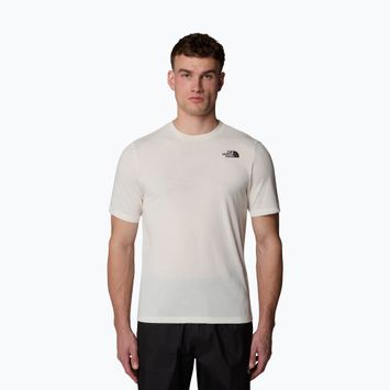 Vyriški marškinėliai The North Face Foundation Mountains Faces Tee white dune